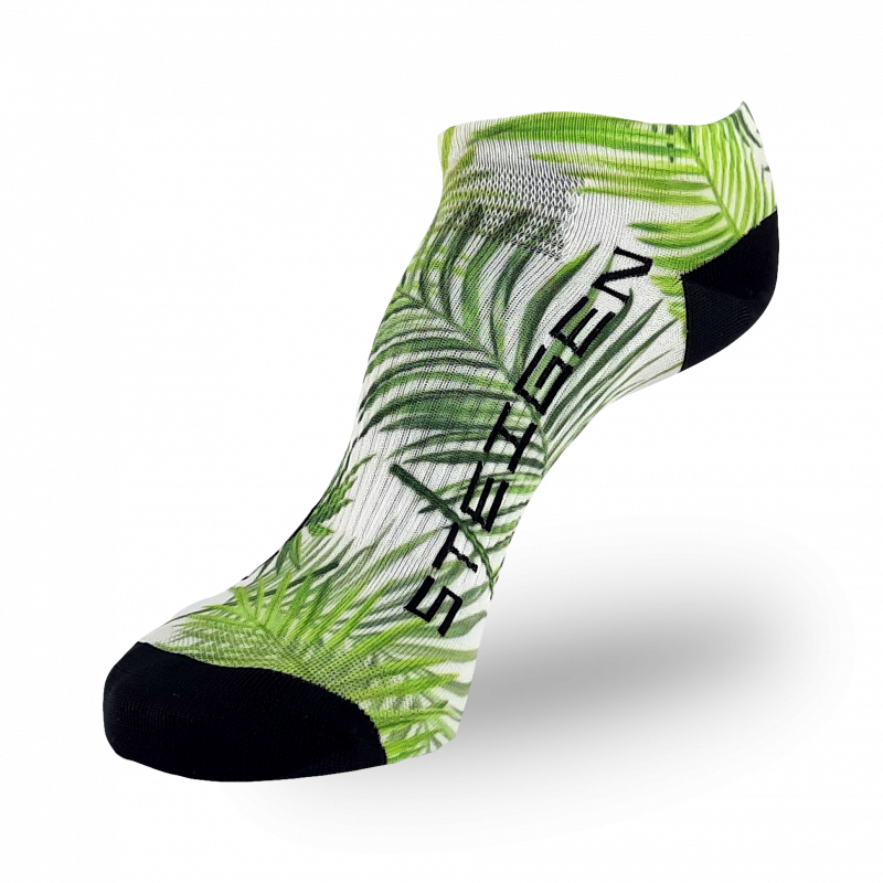 Palm Tree Running Socks Zero Length