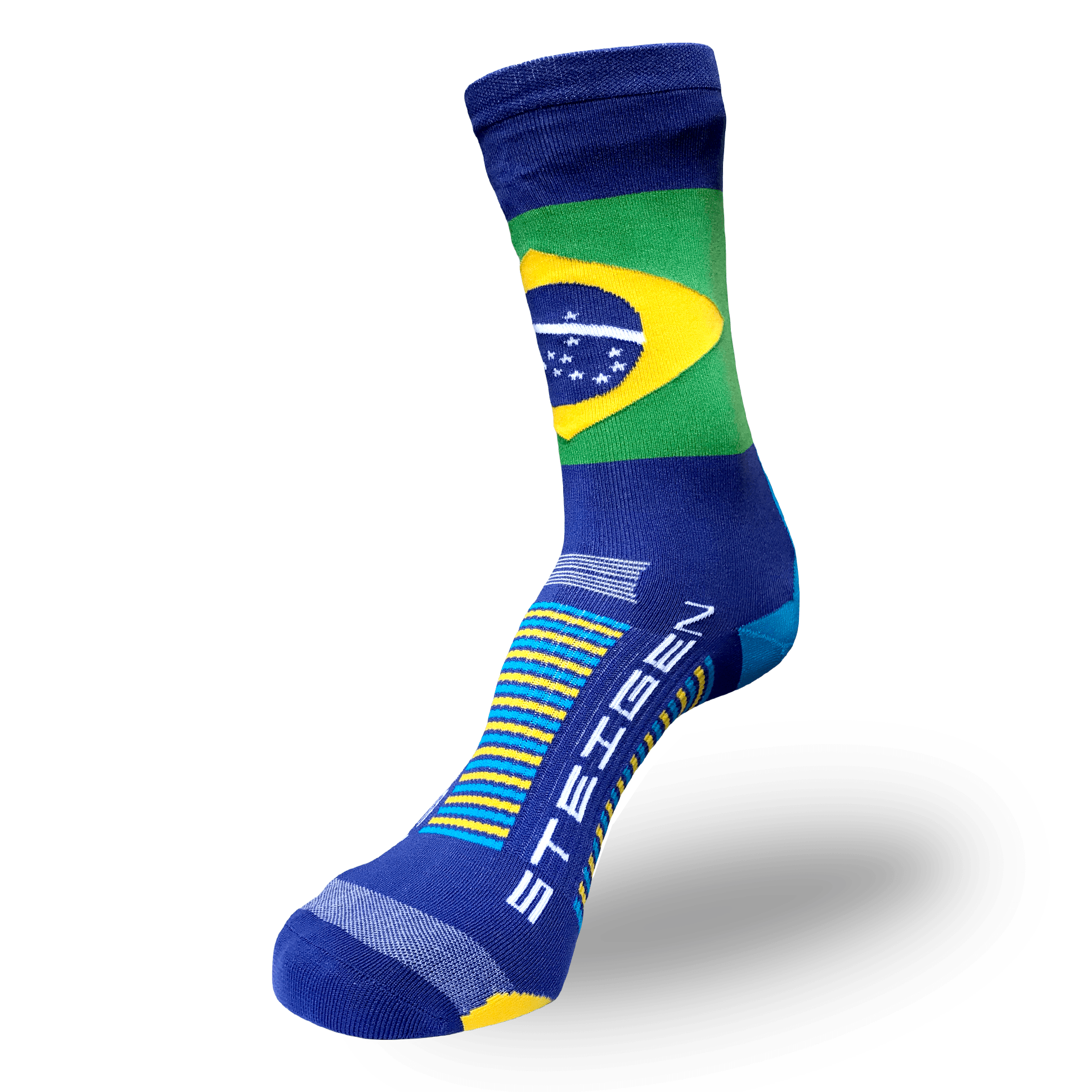 Brazil Running Socks ¾ Length